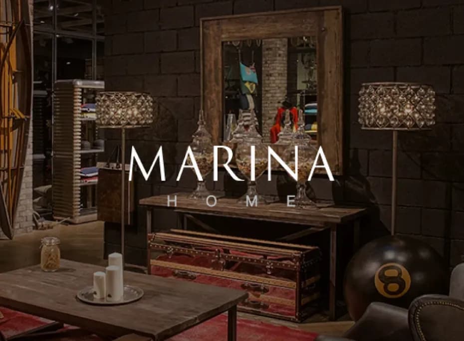 Marina Home furniture and decor