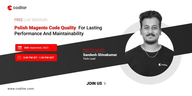 Free Live Webinar Polish Magento Code Quality